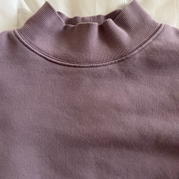Aritzia Tna Mock Neck Sweatshirt - Picture 7 of 10
